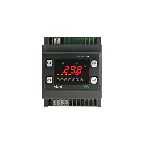 TAMOD602RS700 ELIWELL TELEVIS HORS 2EC 4 SD220 VAC RS 485 Contrôles électroniques pour l'automatisation
