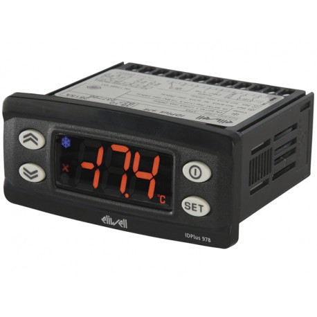 IDP24DB7S0000 ELIWELL IDPLUS 978 230V 2 SONDAS 4 RELÉS (DEFROST, VENT. E ALARME) Controles eletrônicos para ..