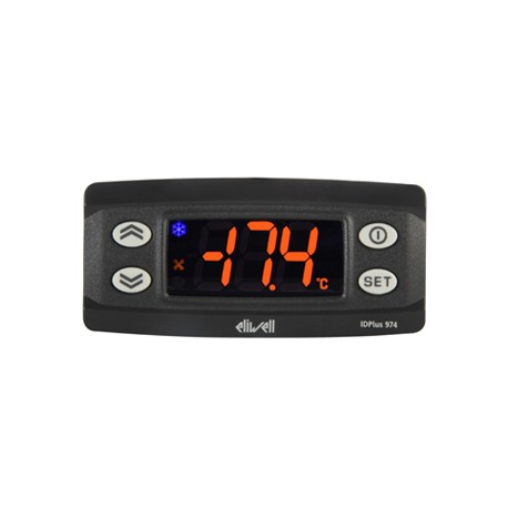 IDP2EDB3S0000 ELIWELL IDPLUS 974 12V 3 SONDAS 3 RELÉS (DEFROST OU VENT.) Controles eletrônicos para automação