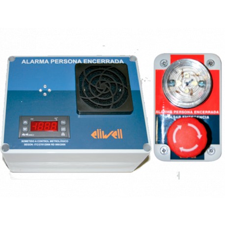 CAJAALARNTER ELIWELL TTO. METROLOGIA + ALLARME CON BATTERIA Comandi elettronici per l'automazione
