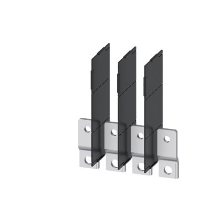 3VA9254-0QB00 SIEMENS attacco a sbarra anteriore sul lato frontale 4 pezzi Accessori per: 3VA1 250