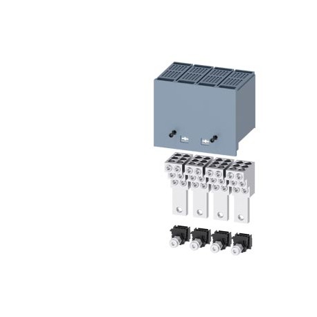 3VA9114-0JF60 SIEMENS morsetto di collegamento per conduttore tondo 6 conduttori, 4 pezzi Accessori per: 3VA..
