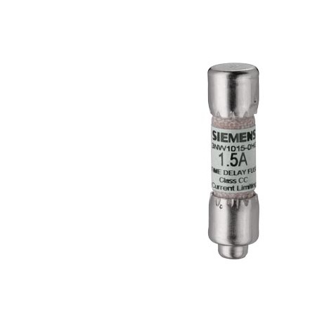 3NW1006-0HG SIEMENS SENTRON, cylindrical fuse link, Class CC, 0.6 A, time-lag, Un AC: 600 V, respect nationa..
