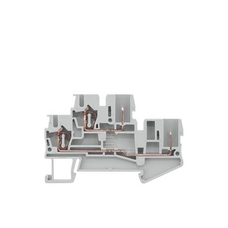 8WH5120-2MF01 SIEMENS HYBRID TWO-TIER TERMINAL, PLUG AND SPRING CONNECTION, SECTION:0.08 4 MM2, WIDTH: 5.2 M..