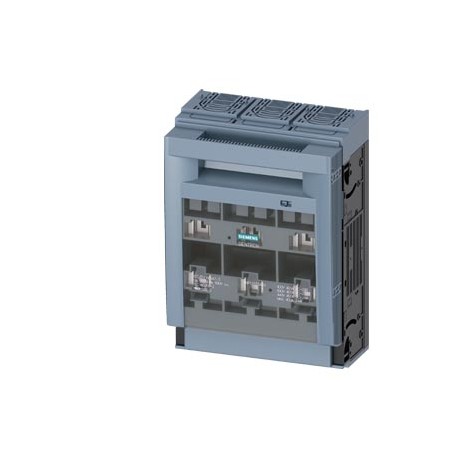 3NP1153-1DA10 SIEMENS SENTRON, sezionatore sottocarico a fusibili 3NP1, a 3 poli, NH2, 400 A, per montaggio ..