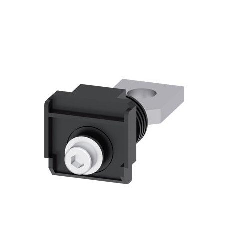 3VA9401-0QE10 SIEMENS attacco piatto posteriore corto 1 pezzo Accessori per: 3VA1 400/630 3VA2 400/630