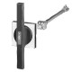 3KX3616-1A SIEMENS Accessori per interruttori 3KL61 maniglia doppia lunga 280 mm, nero con albero 12 x 12 mm..