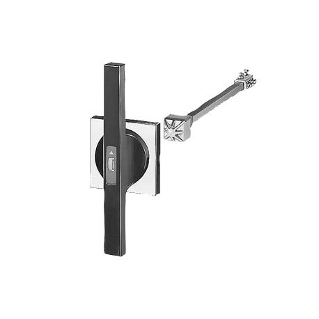 3KX3616-1A SIEMENS Accessori per interruttori 3KL61 maniglia doppia lunga 280 mm, nero con albero 12 x 12 mm..