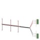3KC9832-6 SIEMENS Accessory for 3KC8 Auxiliary conductor terminals, kit for connection at the top 3-pole for..