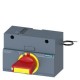 3VA9257-0EK17 SIEMENS commande rotative frontale Coupure d'urgence CEI IP30/40 Kit d'éclairage 24V CC Access..