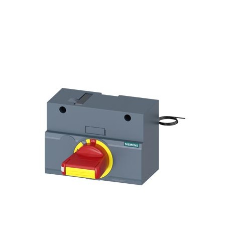 3VA9257-0EK17 SIEMENS commande rotative frontale Coupure d'urgence CEI IP30/40 Kit d'éclairage 24V CC Access..