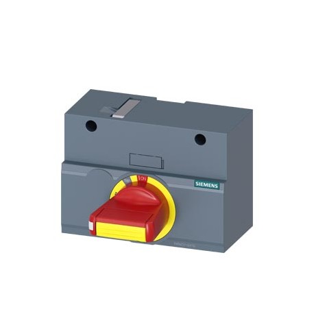 3VA9257-0EK15 SIEMENS commande rotative frontale Coupure d'urgence CEI IP30/40 Accessoires pour : 3VA1 250