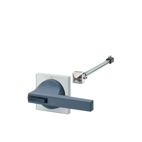 8UC7314-1BB44 SIEMENS comando porta 8UC7 operatore grigio scuro/verde blu Basic mostrina frontale grigio chi..