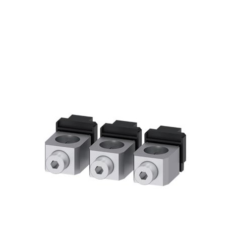 3VA9383-0JB13 SIEMENS morsetto di collegamento per conduttore tondo 3 pezzi Accessori per: 3VA1 400/630 3VA2..