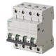 5SL6406-7 SIEMENS Miniature circuit breaker 400 V 6kA, 4-pole, C, 6A
