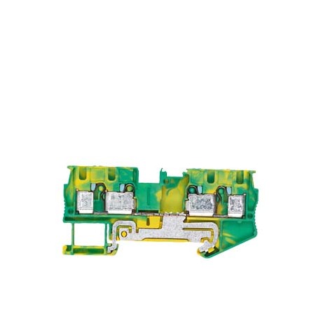 8WH6004-0CG07 SIEMENS morsetto, con attacco ad innesto iPo, morsetto PE/PEN, 4mm², giallo-verde