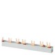 5SH5320 SIEMENS Three-phase current busbar Fork-type terminal version, 1000mm for NEOZED fuse base D01/D02