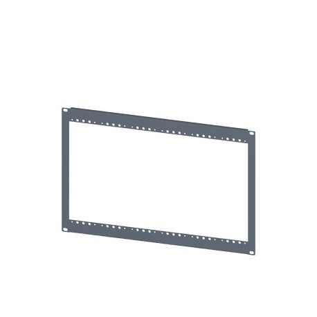 8MF1000-2AB30 SIEMENS SIVACON, copertura per telaio da 19" , 7X20 supporto per apparecchio 7UA RAL7035