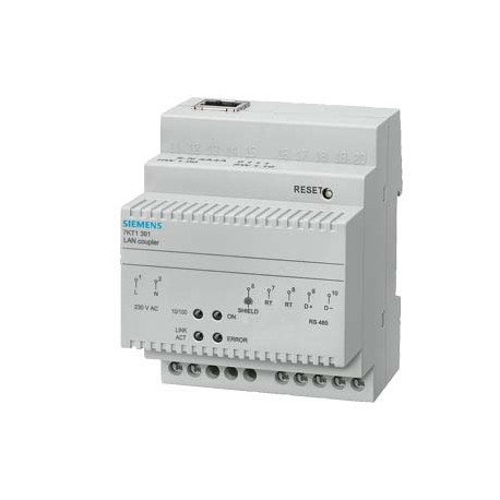 7KT1391 SIEMENS LAN COUPLER ALLOWS COMMUNICATION BETWEEN A SERVER PC AND UP TO 30 MEASURING DEVICES, SETTING..