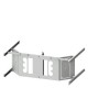 8PQ6000-6BA44 SIEMENS SIVACON S4 mounting plate 3VL4 up to 400A 3-pole fixed-mounted plug-in tech. thr. mod...