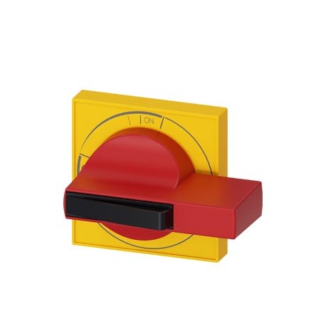 3KD9215-4 SIEMENS Accessoires pour 3KD taille 2 commande rotative débrayable de porte Poignée, jaune/rouge s..