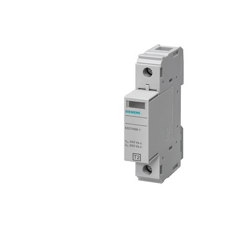 5SD7461-0 SIEMENS scaricatore di sovratensione tipo 2 classe di requisiti C, UC 350V moduli di protezione in..