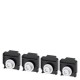 3VA9404-0QA00 SIEMENS Attacchi piatti a vite, 4 pezzi Accessori per: 3VA1 400/630 3VA2 400/630