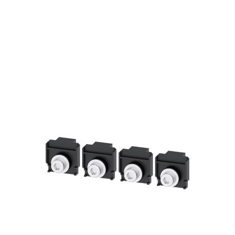 3VA9404-0QA00 SIEMENS Attacchi piatti a vite, 4 pezzi Accessori per: 3VA1 400/630 3VA2 400/630