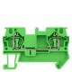 8WH2000-0AG03 SIEMENS morsetto, morsetti a molla, morsetto passante, 4mm², verde