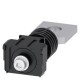 3VA9211-0QE10 SIEMENS attacco piatto posteriore corto 1 pezzo Accessori per: 3VA1 250