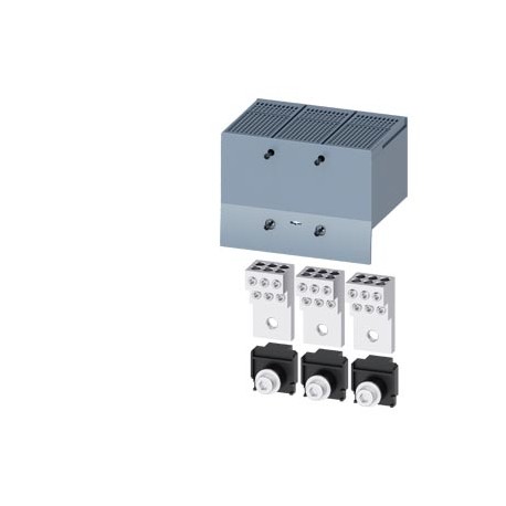 3VA9383-0JF60 SIEMENS morsetto di collegamento per conduttore tondo 6 conduttori, 3 pezzi Accessori per: uni..