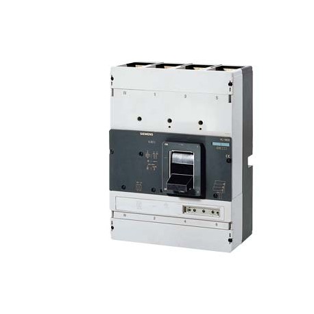 3VL8716-2EE40-0AA0 SIEMENS Interruptor automático VL1600H capacidad de maniobra alta Icu 70 kA, 415V AC 4 po..