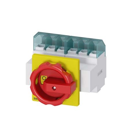 3LD2203-3VK53 SIEMENS SENTRON, sezionatore sottocarico 3LD, interruttore di arresto di emergenza, 6- poli, I..