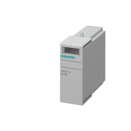 5SD7488-0 SIEMENS cartuccia estraibile tipo 2 N-PE classe di requisiti C, UC 260V a 1 polo per scaricatore d..
