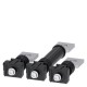 3VA9213-0QE00 SIEMENS attacco piatto posteriore 3 pezzi Accessori per: 3VA1 250