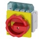3LD2103-2EP53 SIEMENS SENTRON, sezionatore sottocarico 3LD, interruttore di arresto di emergenza, 4- poli, I..