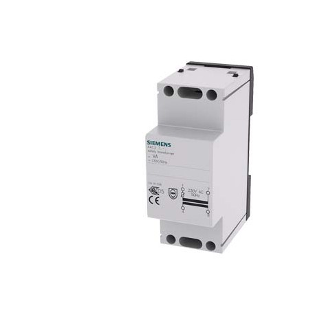 4AC3716-0 SIEMENS trasformatore di sicurezza, 16 VA primario AC 230 V, 50Hz, secondario AC 8 V con fusibile ..