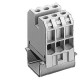 8WA1304 SIEMENS morsetto passante in materiale termoplastico morsetti a vite su entrambi i lati blocco 3 mor..