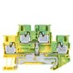 8WH6020-0CF07 SIEMENS borne, conexión enchufable iPo, dos pisos, borne PE/PEN, 2,5 mm², verde-amarillo