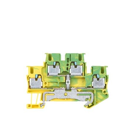 8WH6020-0CF07 SIEMENS borne, conexión enchufable iPo, dos pisos, borne PE/PEN, 2,5 mm², verde-amarillo