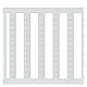 8WH8203-2AA05 SIEMENS étiquette de repérage, inscription à plat, largeur des bornes 5,2mm, fixation par encl..