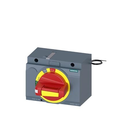 3VA9267-0EK17 SIEMENS commande rotative frontale Coupure d'urgence CEI IP30/40 Kit d'éclairage 24V CC Access..