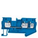 8WH6003-0AG01 SIEMENS morsetto, con attacco ad innesto iPo, morsetto passante, 4mm², blu