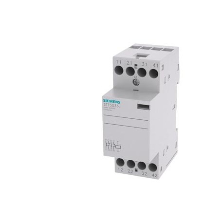 5TT5033-2 SIEMENS contattore INSTA con 4 contatti NC contatto per AC 230V, 400V 25A comando in AC/DC 24V
