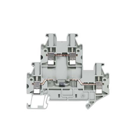 8WH1020-5DF00 SIEMENS morsetto, attacco a vite, a due piani, morsetto con diodo, 2,5mm², grigio