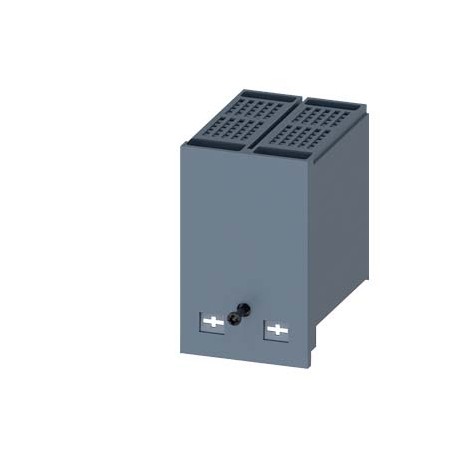 3VA9111-0WF20 SIEMENS calotta coprimorsetti allungata a 2 poli, 1 pezzo Accessori per: 3VA1 160