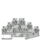 8WH2030-4HF00 SIEMENS Three-tier terminal 2.5 mm2 PE L L gray Width 5.2 mm