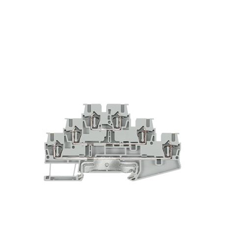 8WH2030-4HF00 SIEMENS Three-tier terminal 2.5 mm2 PE L L gray Width 5.2 mm