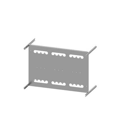 8PQ6000-8BA62 SIEMENS SIVACON S4, piastra di montaggio 3VA23 (400A), 3VA24 (630A), a 4 poli, installazione f..