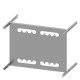 8PQ6000-8BA66 SIEMENS SIVACON S4, piastra di montaggio 3VA13 (400A), 3VA14 (630A), 3VA23 (400A), 3VA24 (630A..